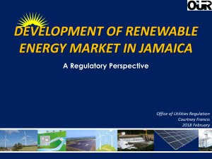 RE Development in Jamaica