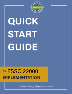 FSSC-22000-Version-5-Quick-Start-Guide