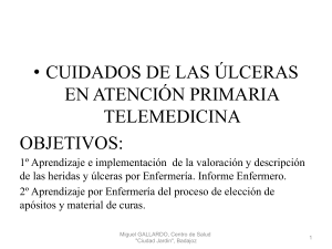 ión Cuidados de las úlceras en Atención Primaria