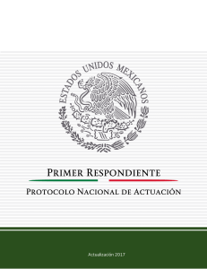 1.- PROTOCOLO NACIONAL DE ACTUACION PRIMER RESPONDIENTE (1)