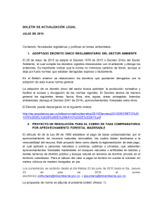 Boletin Actualizacion Legal Ambiental Jul2015