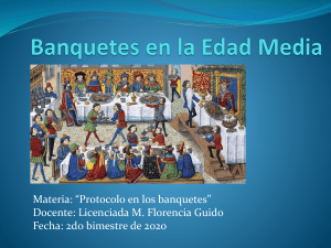 Banquetes en la Edad Media