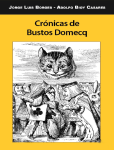 Cronicas de Bustos Domecq - Jorge Luis Borges (1)