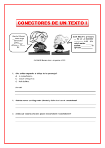 Conectores Textuales: Ejercicios para Primaria/Secundaria