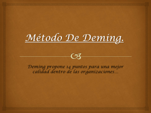 Método de Deming.