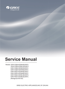 Service Manual Gree Lomo eco 12-18