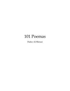101 poemas Hafez Al-Shirazí