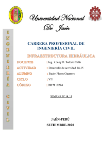 INFRAESTRUCTURA HIDRAÚLICA-FLORES GUERRERO EUDER-GUÍA 14-15