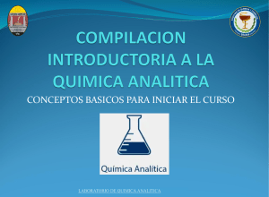Intro Quimica Analitica