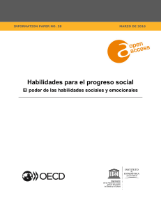 Habilidades socioemocionales OCDE
