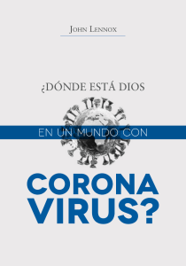 Donde esta Dios en un mundo con coronavirus