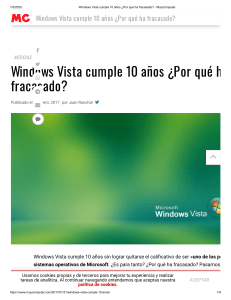 Artículo-Windows Vista