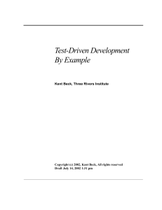 Kent Beck - Test-Driven Development by Example  2 