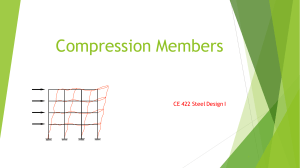 Unit 5 - Compression Members