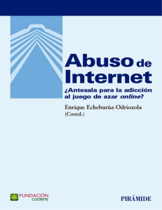 Abuso de Internet ECHEBURUA 2016
