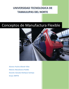 Conceptos de Manufactura Flexible