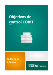 Objetivos de control COBIT
