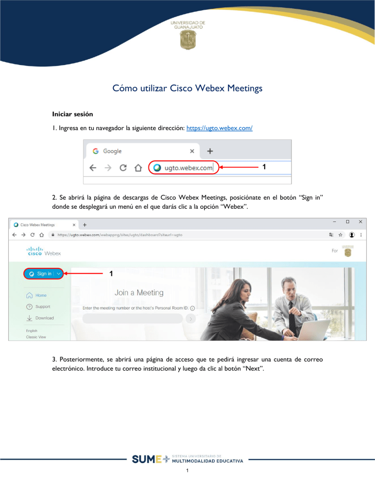 Tutorial Como Utilizar Cisco Webex Meetings