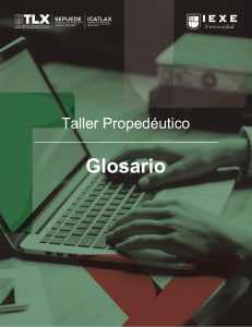 Glosario Taller propedéutico CDTlax