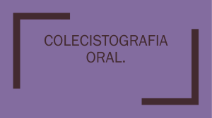 Colecistografia oral