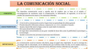LA COMUNICACIÓN SOCIAL