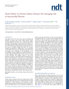 Heart failure in chronic kidney disease