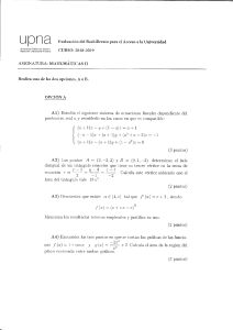 Examen Matemáticas II de Navarra (Extraordinaria de 2019) [www.examenesdepau.com]