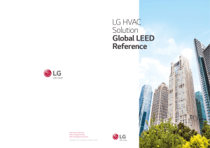 LG HVAC Solution Global LEED Reference