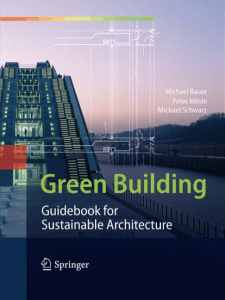 Green Building. Guidebook for Sustainable Architecture