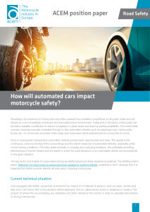 ACEM PolicyPaper 19 Automated Cars V4