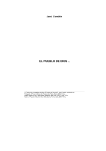 JOS COMBLIN - 2002 - EL PUEBLO DE DIOS CAP 6-7-8-9
