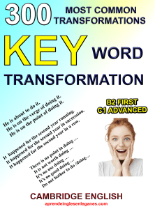 300 Key Word Transformation