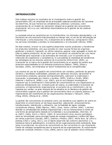 ARTICULO 2 GESTIÓN DEL CONOCIMIENTO EN EMPRESAS COLOMBIANAS