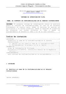 el contrato de confidencialidad en el derecho costarricense (1)