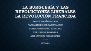 La burguesía y las revoluciones liberales 1