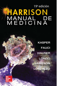Harrison. Manual de medicina (19° edición)