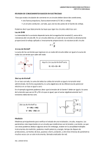 REVISION CONTENIDOS ELECTRICOS BASICOS