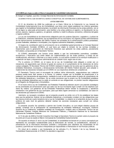 NOR 01 01 001 MARCO CONCEPTUAL DE CONTABILIDAD GUBERNAMENTAL