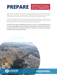 PREPARE Guatemala-Brochure