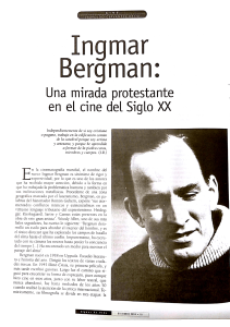 Ingmar Bergman una mirada protestante en (1)