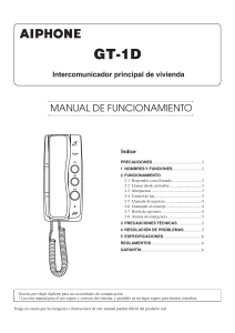 GT MANUAL DE FUNCIONAMIENTO GT-1D(1)