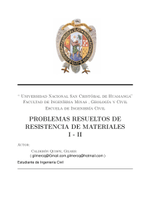 Problemas resueltos de Resistencia de Materiales I     II.pdf