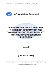 IAF MD4 Issue 2 03072018