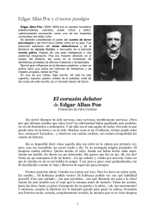Edgar Allan Poe y el terror psicológico