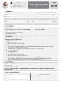 formulario para pedir devolución a hacienda de renta de fallecidos - herederos
