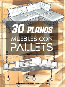 Copia de 30 PLANOS increibles para hacer MUEBLES con PALLETS