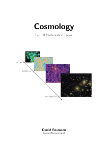Modern Cosmology - Bauman