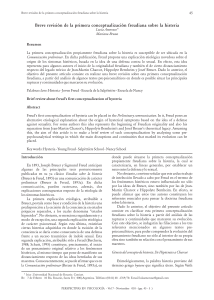 CONICET Digital Nro.17304 A Breve revisión de la primera conceptualización freudiana sobre la histeria
