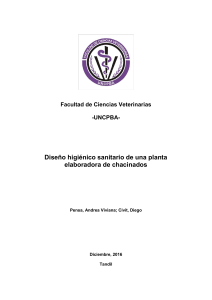 Argentina - Diseno higienico sanitario de una Planta Elaboradora de Chacinados