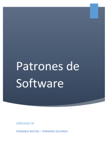 05 - Patrones de Software